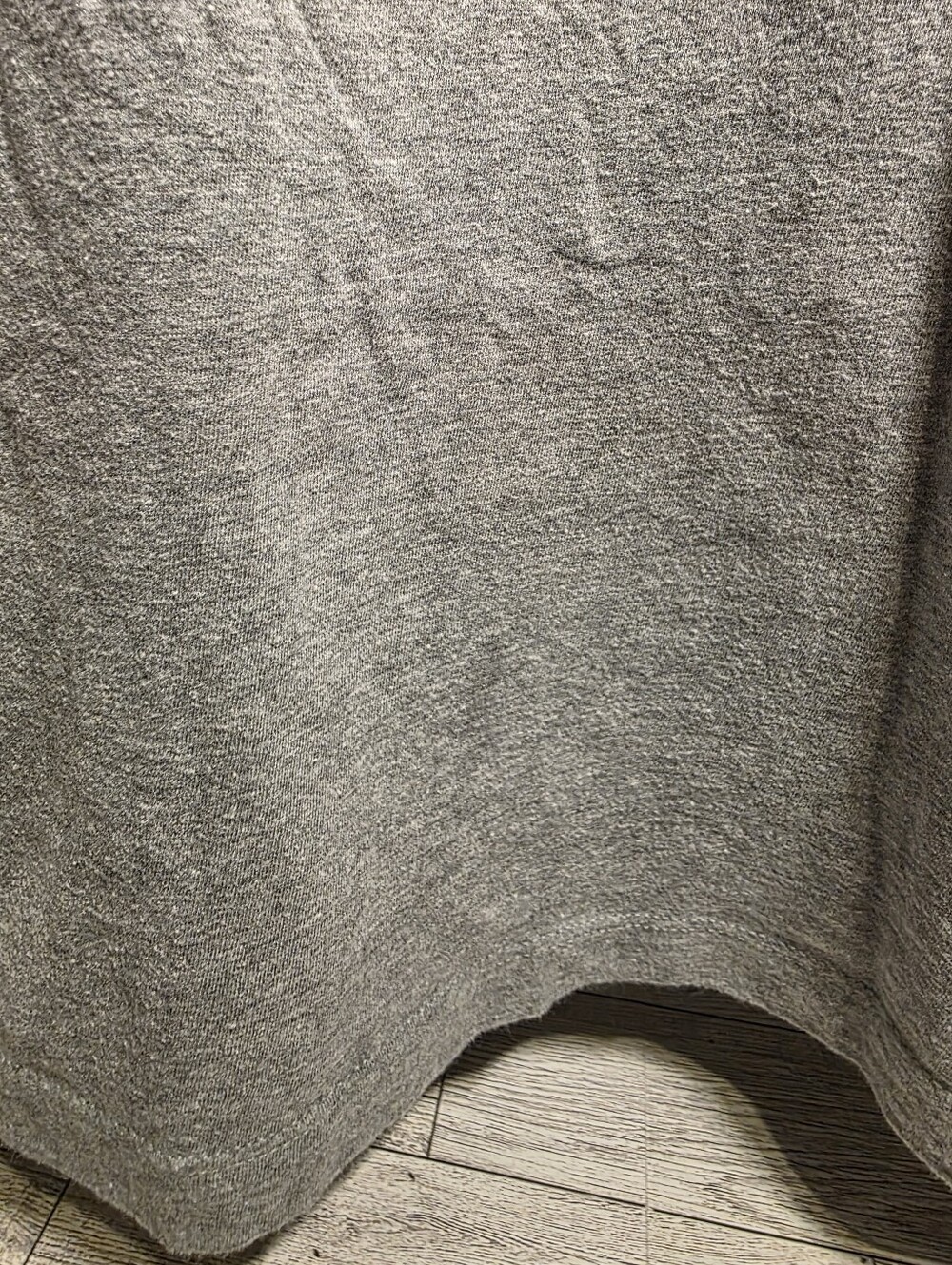 Nike Gray Short-Sleeve Tee with Red Graphic Logo - Picture 3 of 4